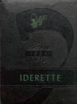 Ider High School 1954 yearbook cover photo