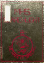 Minot High School 1981 yearbook cover photo