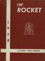1958 Catholic Boys High School Yearbook from Little rock, Arkansas cover image