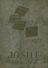 St. Joseph Academy 1953 yearbook cover photo