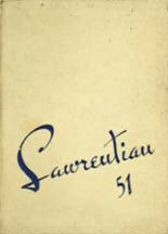 Lawrence Park High School 1951 yearbook cover photo