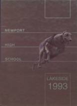 Newport High School 1993 yearbook cover photo