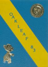 Oak Glen High School 1983 yearbook cover photo