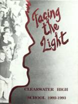 Clearwater High School 1993 yearbook cover photo