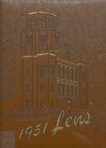 Maine East High School 1951 yearbook cover photo