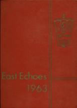 East High School 1963 yearbook cover photo