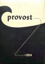 Provo High School 1954 yearbook cover photo