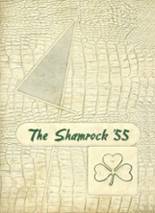 Shamrock High School 1955 yearbook cover photo