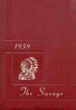 Wynnewood High School 1959 yearbook cover photo