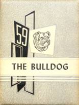 Buda High School 1959 yearbook cover photo