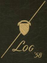 Lincoln Park High School 1958 yearbook cover photo