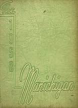 Manistee High School 1952 yearbook cover photo