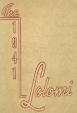 Yakima High School 1941 yearbook cover photo