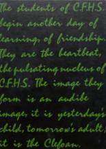 Clear Fork High School 1971 yearbook cover photo