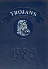 Cross High School 1986 yearbook cover photo