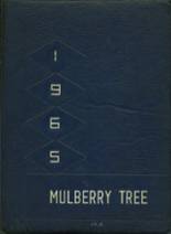 Mulberry High School 1965 yearbook cover photo
