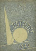 Nappanee High School 1940 yearbook cover photo
