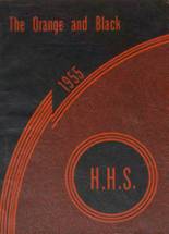 Hopkinsville High School 1955 yearbook cover photo