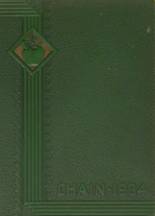 Lane High School 1934 yearbook cover photo