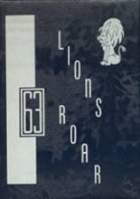 Lyons High School 1963 yearbook cover photo