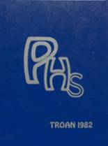 Plainwell High School 1982 yearbook cover photo