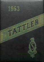 Jacobs High School 1953 yearbook cover photo