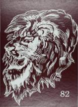 Ennis High School 1982 yearbook cover photo