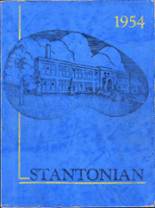 Stanwood Junior High School 1954 yearbook cover photo