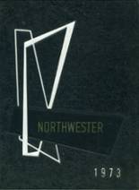 Northwest Area High School 1973 yearbook cover photo