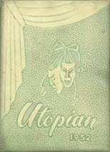 Union High School 1952 yearbook cover photo