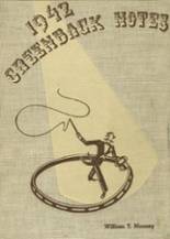 San Juan Union High School 1942 yearbook cover photo