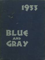 Mountain View High School 1933 yearbook cover photo