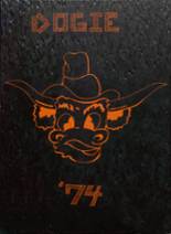 Newcastle High School 1974 yearbook cover photo