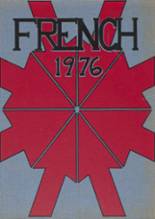 French High School 1976 yearbook cover photo