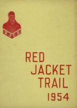 1954 Red Jacket Central High School Yearbook from Shortsville, New York cover image