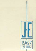 Jordan-Elbridge High School 1967 yearbook cover photo