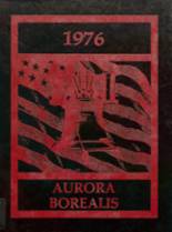 Aurora High School 1976 yearbook cover photo