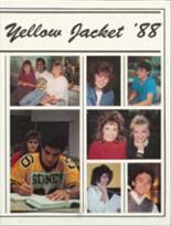 Sidney High School 1988 yearbook cover photo