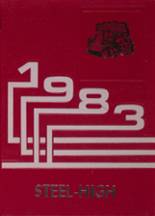 Steelton-Highspire High School 1983 yearbook cover photo