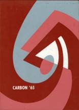 Carbon High School 1965 yearbook cover photo