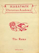 Marathon Christian Academy yearbook