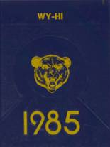 1985 Roosevelt High School Yearbook from Wyandotte, Michigan cover image