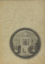 Suffield High School 1957 yearbook cover photo