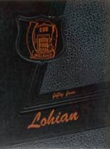 Loveland High School 1954 yearbook cover photo