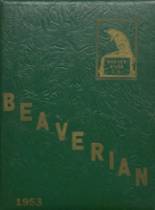 Beaver River Central High School 1953 yearbook cover photo
