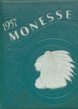 Momence High School 1957 yearbook cover photo