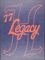 Heritage High School 1977 yearbook cover photo