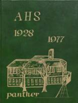 Asotin High School 1977 yearbook cover photo