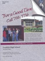 Franklin High School 1999 yearbook cover photo