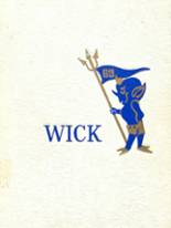 Wickliffe High School 1969 yearbook cover photo